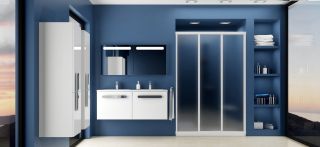 Душевая дверь Ravak Supernova ASDP3-130 00VJ010211 Pearl профиль белый